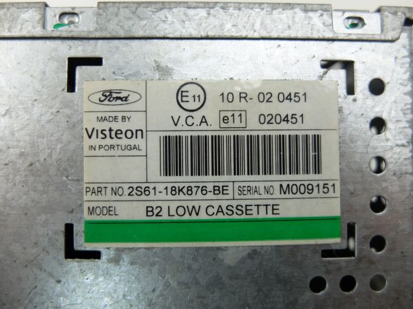 Radio Kasetowe Ford 2S61-18K876-BE 3500 RDS EON