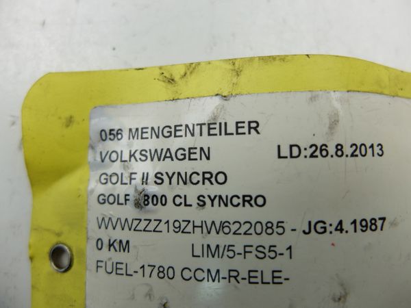 Przepływomierz Powietrza VW Golf 2 026133353 0438101005 1.8