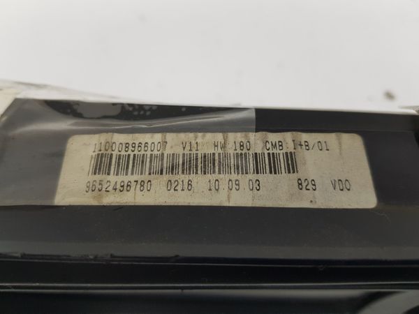 Licznik Citroen Xsara Picasso 9652496780 26955