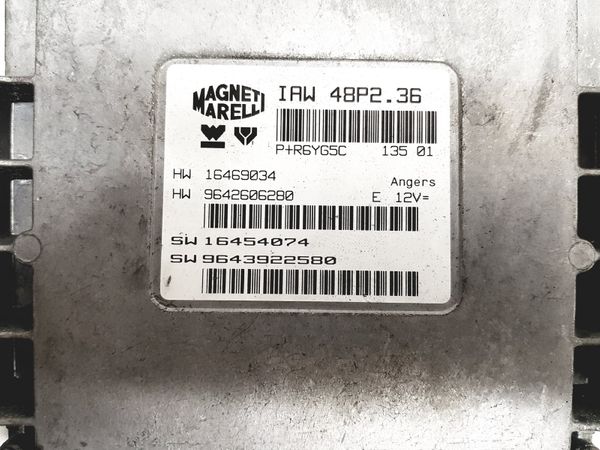 Sterownik 9642606280 9643922580 IAW48P2.36 PSA Magneti Marelli 12105