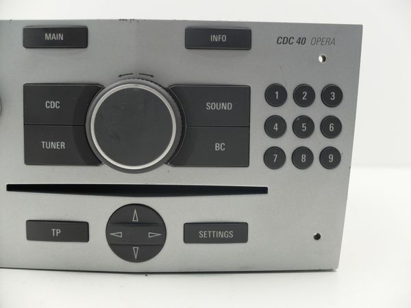 Radio Cd CDC 40 Opel 13145177 7643117317 UCK Blaupunkt 1369