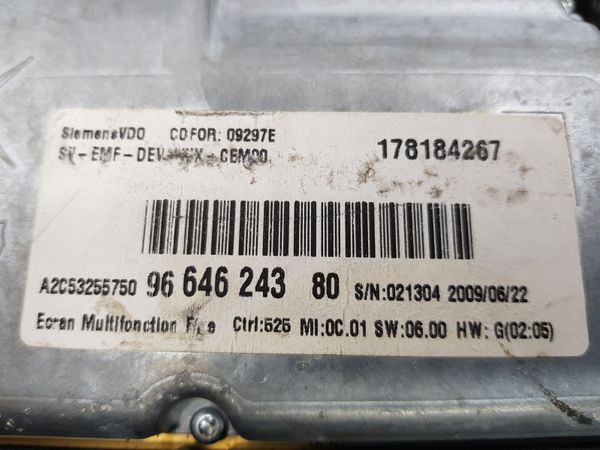 Licznik Obrotomierz Citroen C4 Picasso 9665578280 9664624380 JC