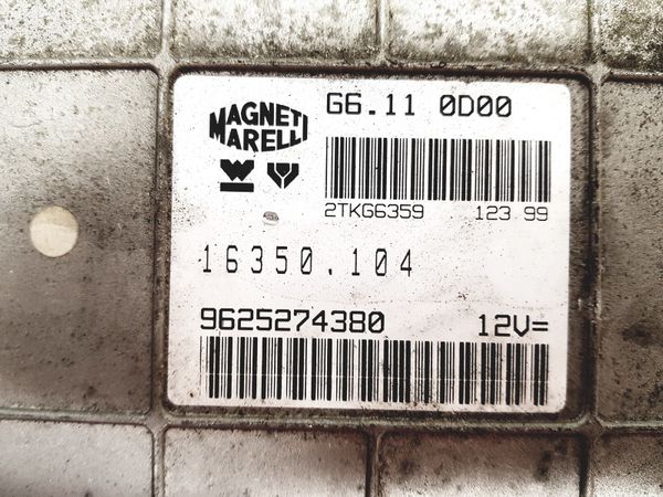 Sterownik 9625274380 G6.110D00 16350.104 PSA Magneti Marelli