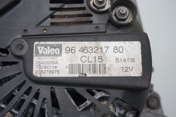 Alternator Valeo 5705NH 9646321780 TG15C118 Citroen Peugeot HDI CL15 