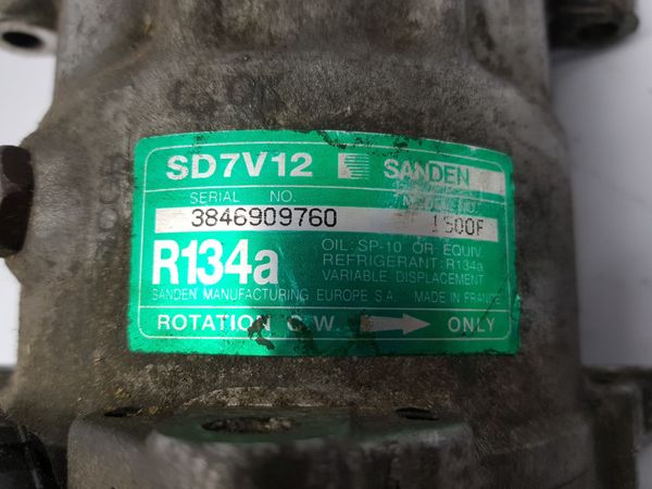 Kompresor Klimatyzacji Citroen Peugeot SD7V12 1500F 6453N1 Sanden 7086