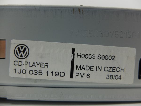 Zmieniarka Płyt Cd Volkswagen 1J0035119D CX-DV1371LC