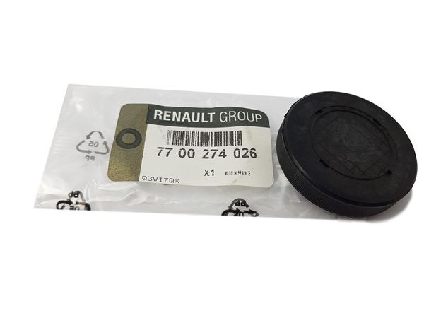 Zaślepka Oryginał Renault 1.4 1.6 16V 42.5 x 9 7700274026