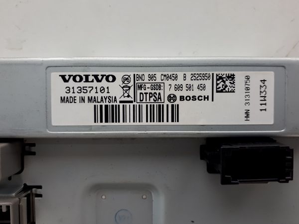 Wyświetlacz Komputer Volvo V70 31357101 7609501450 Bosch