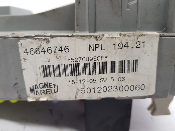 Skrzynka Bezpieczników Fiat 46846746 NPL 46846745 CPL Magneti Marelli
