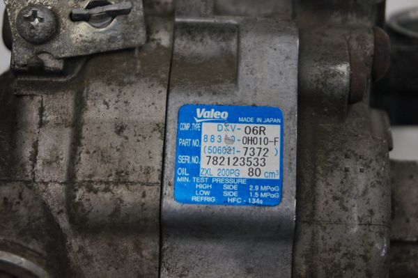 Kompresor Klimatyzacji 88310-0H010-F 506021-7372 Valeo Toyota Citroen Peugeot