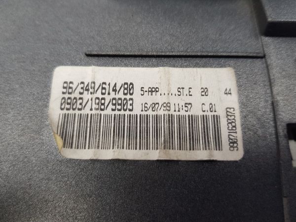 Licznik Obrotomierz Peugeot 206 9634961480 09031989903 18579