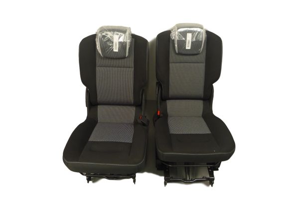 Fotele Tylne 3 Rząd Renault Kangoo 2 3 Long 