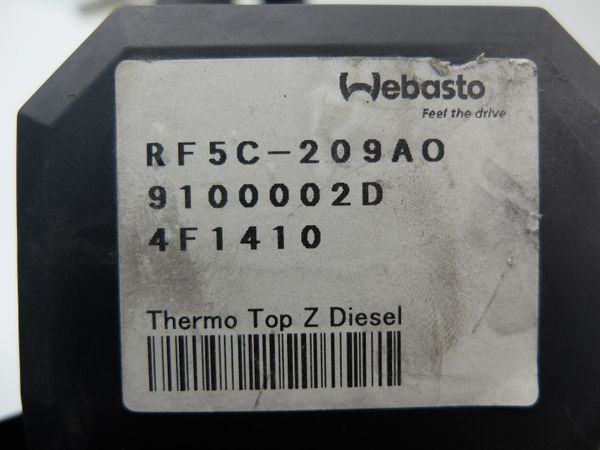 Ogrzewanie Postojowe Webasto Mazda 6 RF5C-209A0 Thermo Top C