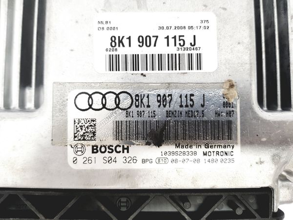 Sterownik 0261S04326 8K1907115J Audi Bosch 16693
