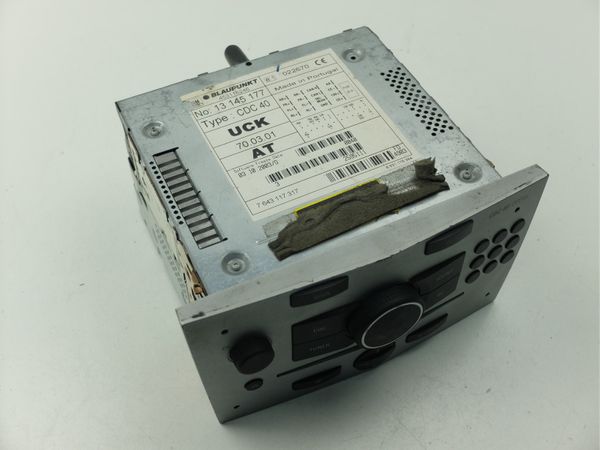 Radio Cd CDC 40 Opel 13145177 7643117317 UCK Blaupunkt 1369
