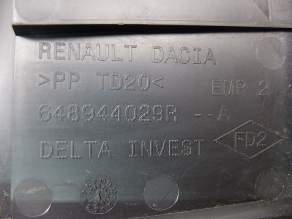Podstawa Akumulatora Dacia 648944029R 0km NOWA