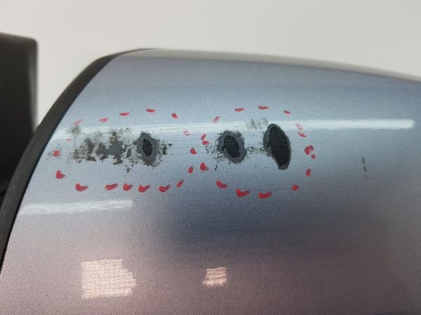 Lusterko Lewe Opel Zafira B 13312839 YW6 615507 RHD 1571 5 pin Anglik