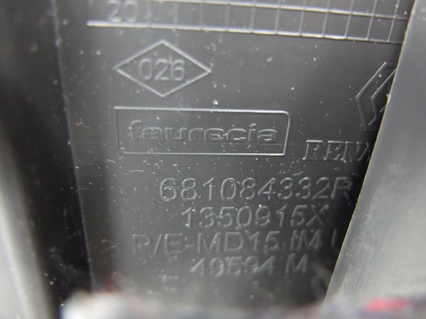 Tapicerka Deski Rozdzielczej Scenic 4 681084332R Renault 0km